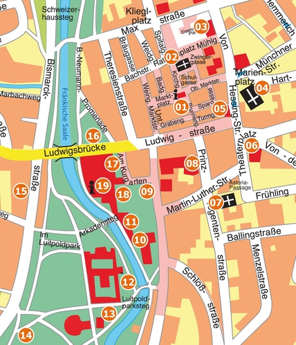 Stadtrundgang map