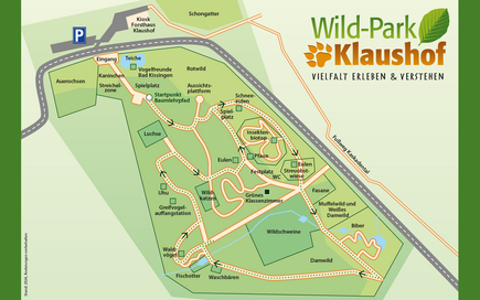 Wild-Park Lageplan; Stand 2.2024